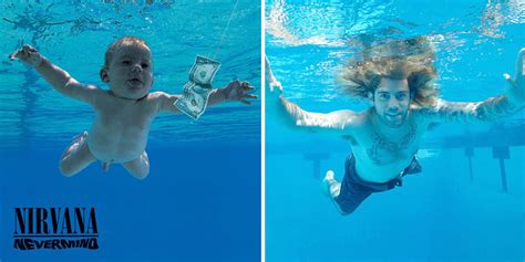 For many music fans, the album artwork is as much a part of the experience as the music. Baby From Nirvana's Album Cover Recreates Iconic ...