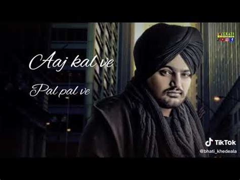 Ajj kal ve Whatsapp Status | Akhiyan | Sidhu Moose Wala ...