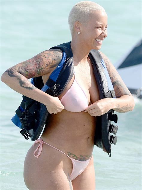 Amber rose isn't afraid to have a little fun on her own. Amber Rose Bikini (8 New Photos) | #TheFappening