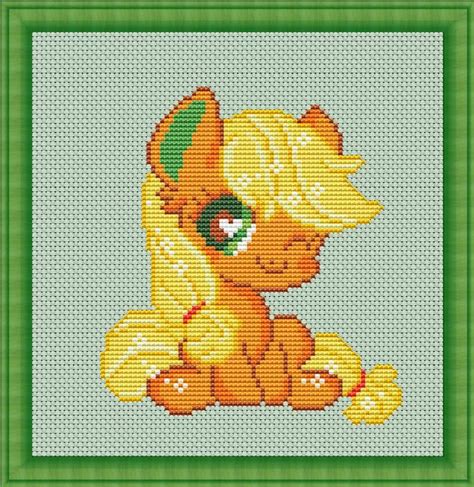 Support cross stitch quest by visiting my etsy shop sprite stitches. Applejack Cross Stitch My Little Pony Cross stitch pattern ...