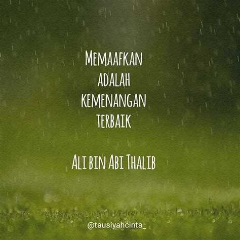 Memaafkan adalah kemenangan terbaik Ali bin Abi Thalib ...