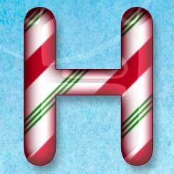 How To Make Holiday Candy Cane Text With Photoshop