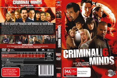 The sixth season of criminal minds premiered on cbs on september 22, 2010 and ended may 18, 2011. CoverCity - DVD Covers & Labels - Criminal Minds - Season 6