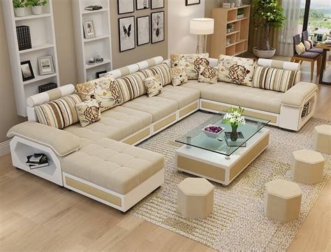 Corner u shaped sectional sofa or sectionals, are common because they can accommodate more people and alternative design fits almost any interior. Wholesale Factory wholesale fabric U shaped sectional sofa ...