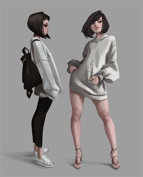 Freelance digital illustrator from brazil. ArtStation - Girls, Marco Silvart