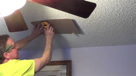 Textured ceilings can be made in a variety of ways, including with a powder compound, manually or through a spray. How to Use a Stud Finder on a Textured Surface - YouTube