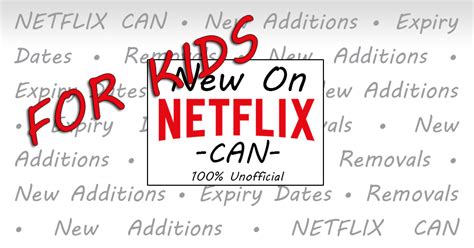 Check out the full list of what's coming to netflix in january 2021 below! January 2021 kids' additions to Canadian Netflix - New On ...