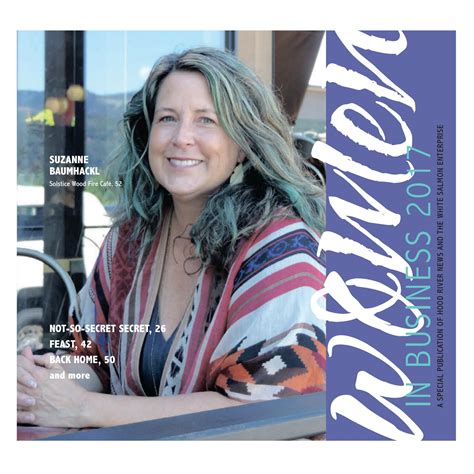 Maybe you would like to learn more about one of these? Women in Business 2017 by Hood River News News - Issuu