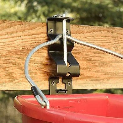 12 pack mini metal buckets small metal pail tinplate tin pails containers with handles for party. Little Giant Wall/Trailer Horse Bucket Bracket - Metal