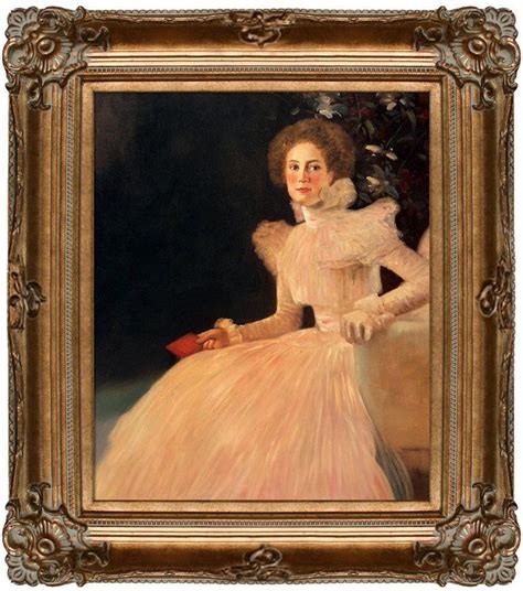 Gustav klimt sonja knips | 1898, belvedere, wiedeń. MyHabit - Gustav Klimt \"Portrait Of Sonja Knips\" Framed ...