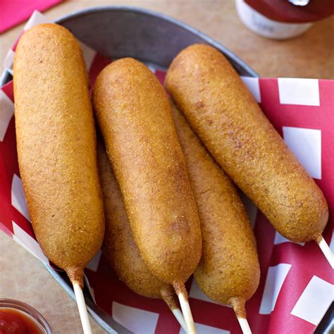 There's nothing to be taken too seriously here, folks, and luckily the process of making your own isn't too serious either. Homemade Honey Corn Dogs - Life Made Simple