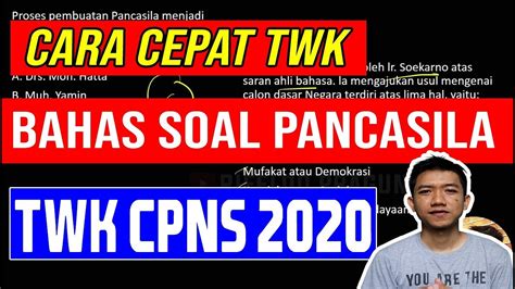 Unduh contoh soal tes wawasan kebangsaan lengkap dengan kunci jawaban dan pembahasannya. SOAL DAN PEMBAHASAN TES WAWASAN KEBANGSAAN TERBARU 2020 ...