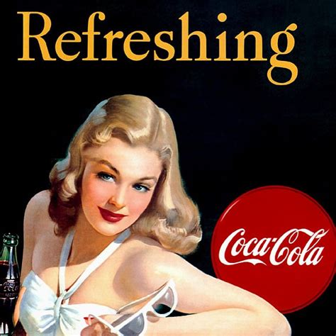 In der zeit nach dem zweiten weltkrieg wurde das getränk auch als besatzerbrause bezeichnet. #coca #cola #cocacola #trinken #werbung #alt #refreshing W ...