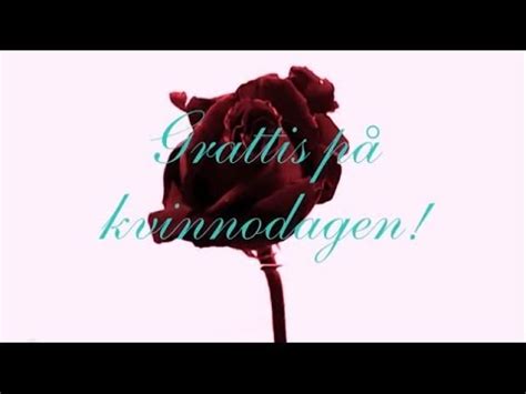 Le 8 mars didier par les femme du monde. 8 mars: Grattis på kvinnodagen! - YouTube