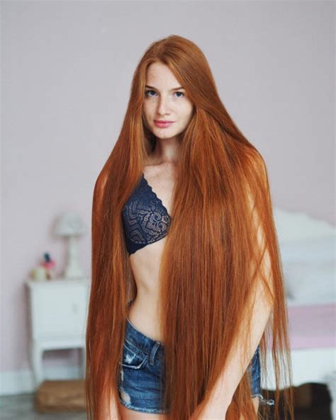 We film very radical hair transformations. Russian Model With Gorgeous Long Hair Reveals She Was ...