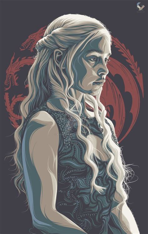 Check spelling or type a new query. Daenerys Targaryen v2 by kyouzins | Game of thrones art ...