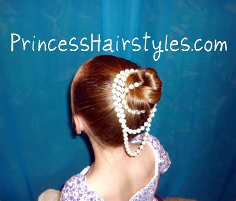 A side bun is a pretty look for a dance, party or elegant dinner. princess bun | Princess hairstyles, Short hair styles easy ...