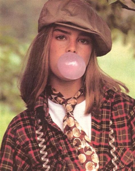 The young american film prodigy was promoting the film pretty baby directed by louis malle. Brooke shields, Brooke shields young