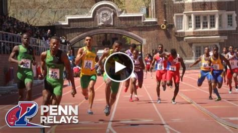 The penn relays is the world's first and most widely recognized relay meet, where some of the world's top track athletes and future olympians compete. RE-LIVE 2015 Penn Relays! WATCH Championship of America ...