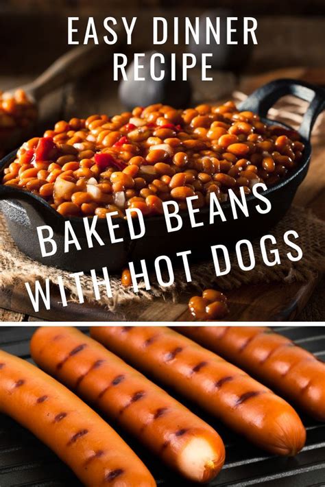 This easy slow cooker recipe combines hot dogs and homemade barbecue sauce for a delicious twist on the quintessential party food recipe of sweet and spicy cocktail wieners. Baked Beans With Hot Dogs is a quick and easy dinner ...