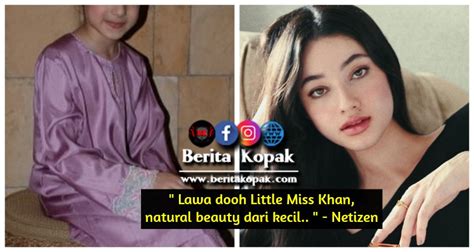 Little miss khan lmk dah nak dapat baby. Lawa dooh Little Miss Khan, natural beauty dari kecil ...