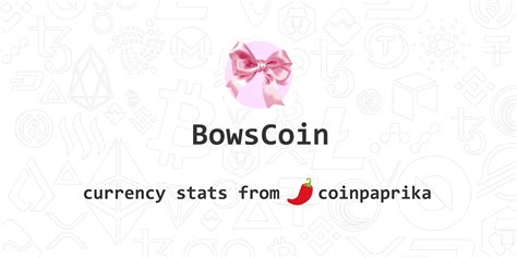 BowsCoin (BSC) Price, Charts, Market Cap, Markets ...