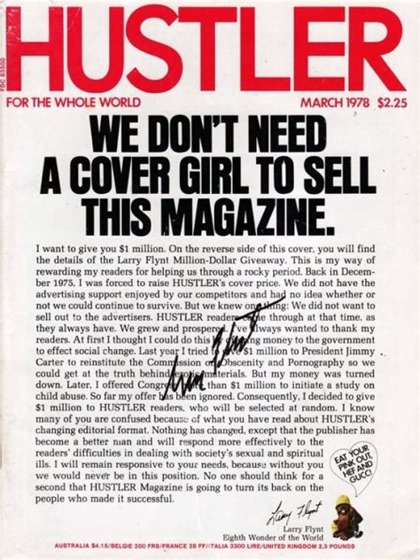 In the 1998 holiday issue hustler is a monthly pornographic magazine is. hustler magazine on Tumblr