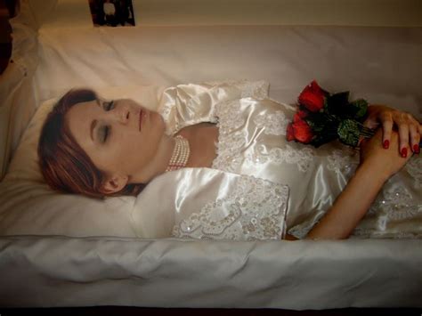 Personalized search, content, and recommendations. Woman in her open casket at a fantasy funeral. | Dead ...