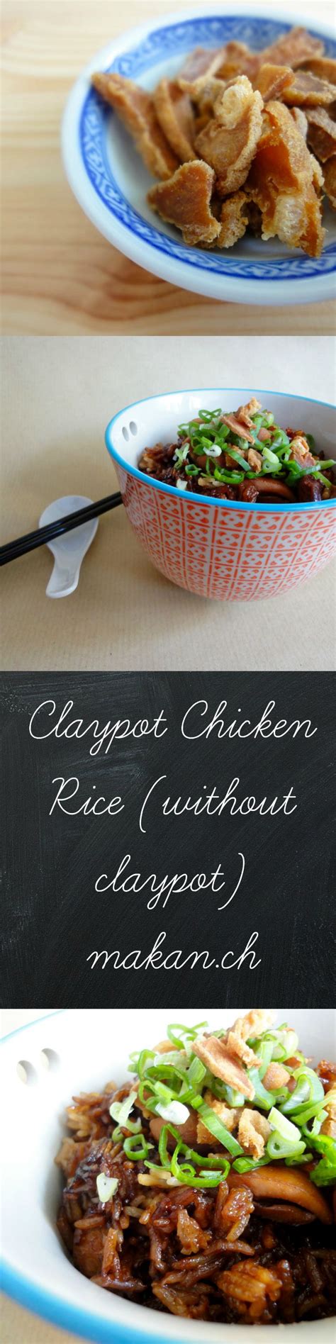 Claypot rice (chicken) 电饭锅食谱：砂锅饭 chinese chicken rice recipe. Claypot Chicken Rice, without claypot | Makan with Cherry