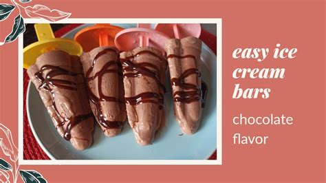 Here is a ice cream recipe without any condensed milk. Chocolate ice cream|How to make ice cream bars at home ...