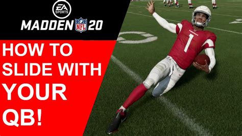 Madden 20 how to qb slide!! How To QB Slide In Madden 20! - YouTube