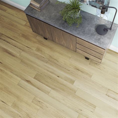 Be sure to rinse your flooring with water after using a cleaning agent. SMARTCORE Lanier Hickory 5-in x 48.03-in Waterproof Interlocking Luxury Vinyl Plank Flooring (18 ...