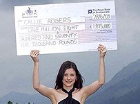 Callie rogers (was) just sixteen when she (won) the lottery in 2003. Callie Rogers: £1.9m Lottery winner 'glad to be broke ...