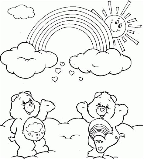 Check spelling or type a new query. Rainbow Care Bears Coloring Photos - Rainbow Cartoon ...