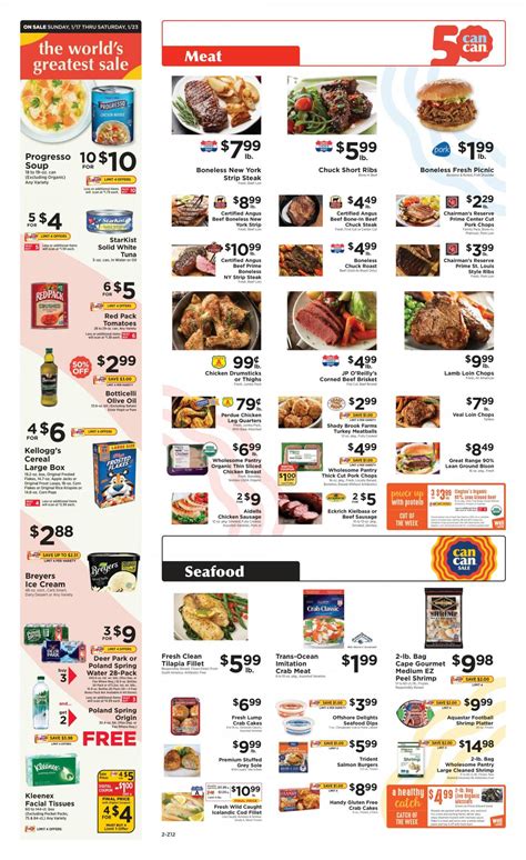 Convenient shopping from home and scheduled timely free delivery straight to your kitchen. ShopRite flyer 01.17.2021 - 01.23.2021 - page 2 | Weekly Ads