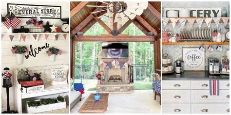 There's so many fun ideas! PATRIOTIC DECORATING IDEAS | LIFE ON SUMMERHILL