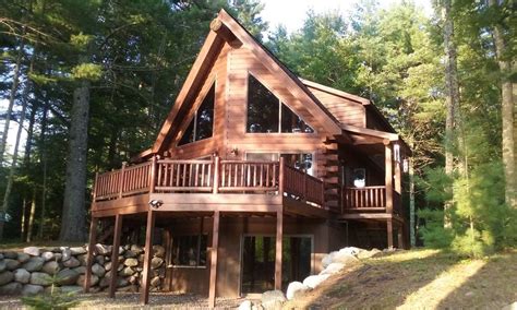 Vacation rental in a northern wisconsin picturesque log cabin setting secluded among towering pines overlooking lake manitowish part of a ten lake chain. New Log Cabin Fully Loaded with Amenities. The Sunset ...