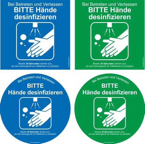 Die neue pflicht zum tragen medizinischer masken dürfte zwar. Hinweisschild für Desinfektionsspender aus Aluverbund ...