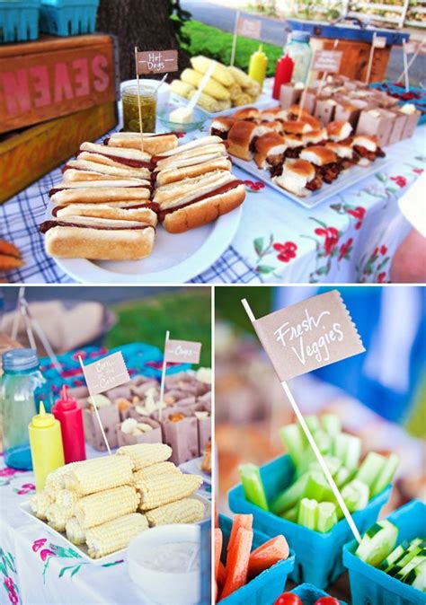 Everything from food, games, lighting, diys, tips, and more! Farmer's Market Inspired Backyard BBQ {First Birthday ...