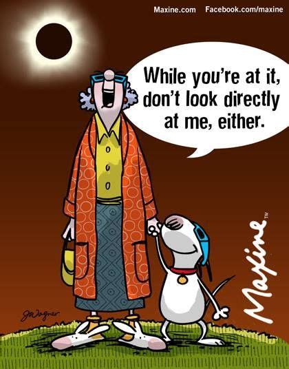 Rainy days allow you enjoy the me time that you don't always get the chance to enjoy. Total Solar Eclipse, August 21, 2017 | Maxine, Funny cartoons, Funny character