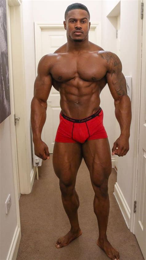 Beginner bodyweight (start here) home workout #2: Lover of huge muscle | Hot black guys, Sexy black men