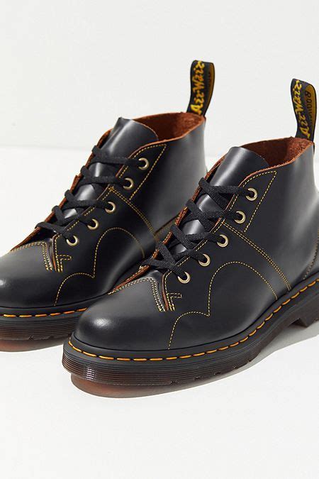 ( i was really sad and wanted to make it work because these white shoes are sold out everywhere. Dr. Martens Church Vintage Smooth Boot | Boots, Doc ...