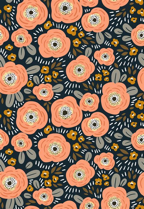 Textures patterns fabric patterns print patterns 60s patterns liberty art fabrics liberty print new floral pattern to show you today:). Fabric design with simple flowers - Download Free Vectors ...