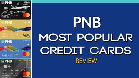 We have different types of cards so that you can choose the one that best suits your individual needs and the way you spend. Credit Card Philippines l PNB Most Popular Credit Cards Review - YouTube