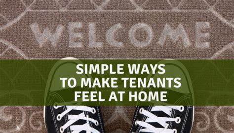 A landlord's responsibility for pest control. Simple Ways to Make Tenants Feel at Home