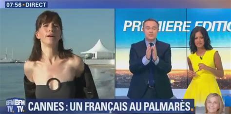 Mélanie bertrand, journaliste bfmtv en duplex depuis le siège de l'igpn (paris) ; EN VIDEO - Après son direct sur BFMTV, la journaliste ...