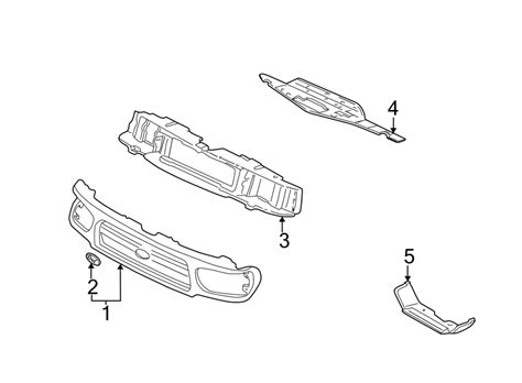 Perhaps the users of manualscat.com can help you. Ford Explorer Radiator Support Access Cover. 1998-01 - XL2Z8C291AA | Havre Ford, Havre MT