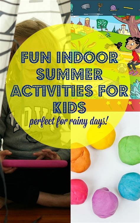 These activities maximize employee passion by focusing on the aspects of work employees are most passionate about. Fun Summer Indoor Activities for Kids | Summer activities ...
