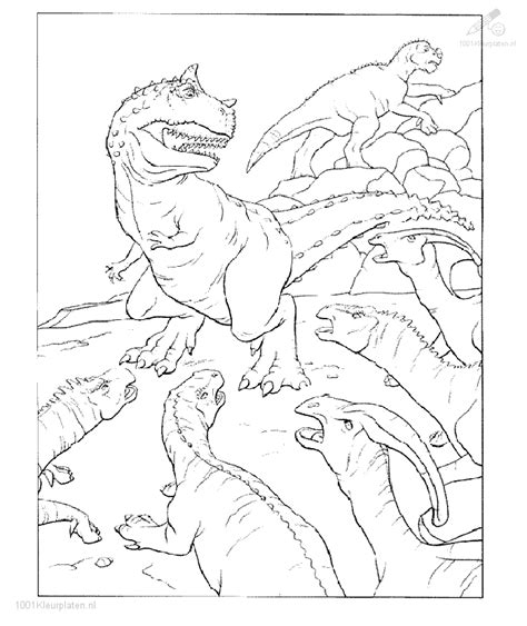 Een dinosaurus kleurplaat geeft kinderen meer voldoening dan alleen het tekenen op een leeg vel de dinosaurus kleurplaten app is een prachtige combinatie van het verbeteren van de creativiteit. Kleurplaat Dinosaurus