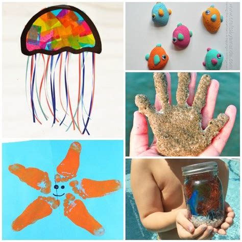 Preschoolers and even older kids will love this fish crafts preschool sea crafts daycare crafts fun diy crafts camping crafts craft activities for kids science crafts plate crafts holiday activities. Fun Summer Beach Themed Crafts for Kids | Beach themed ...